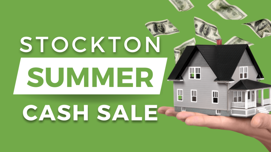 Sell your Stockton house hassle-free this summer. Even a fixer can sell fast with the right buyer. Contact us now for a cash offer!