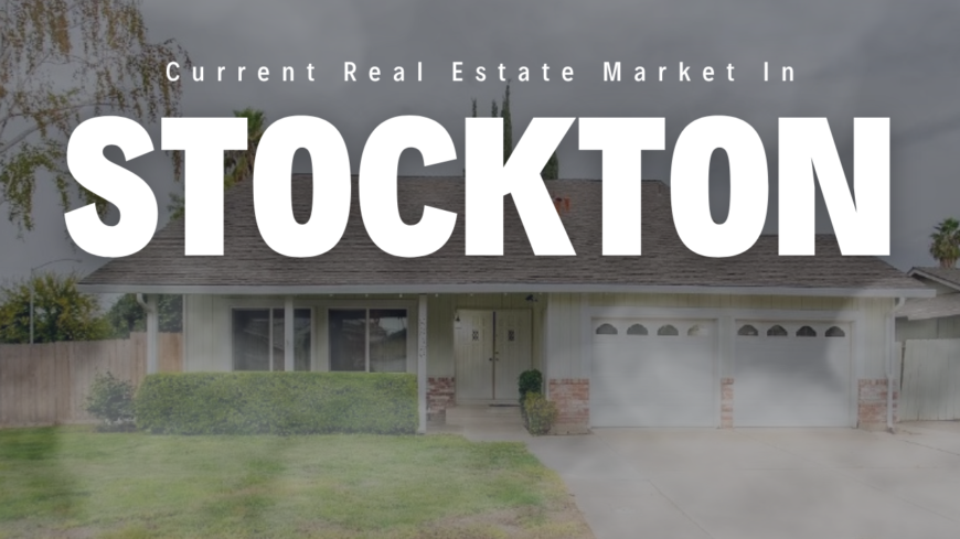 Current real estate market in Stockton California - it's a buyers market which leaves components of selling your home up in the air.