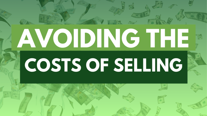 Avoiding costs that come with selling your home