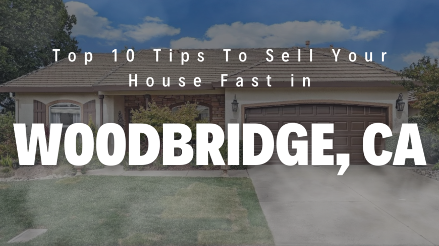 These tips will help you sell your Woodbridge home, get you ready to move, and ensure a timely sale for the price you are hoping.