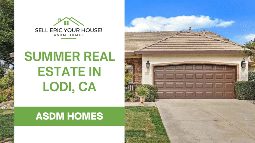 It’s summer and the Lodi real estate market is moving! If you are thinking of selling your home, listing may not be your best option.