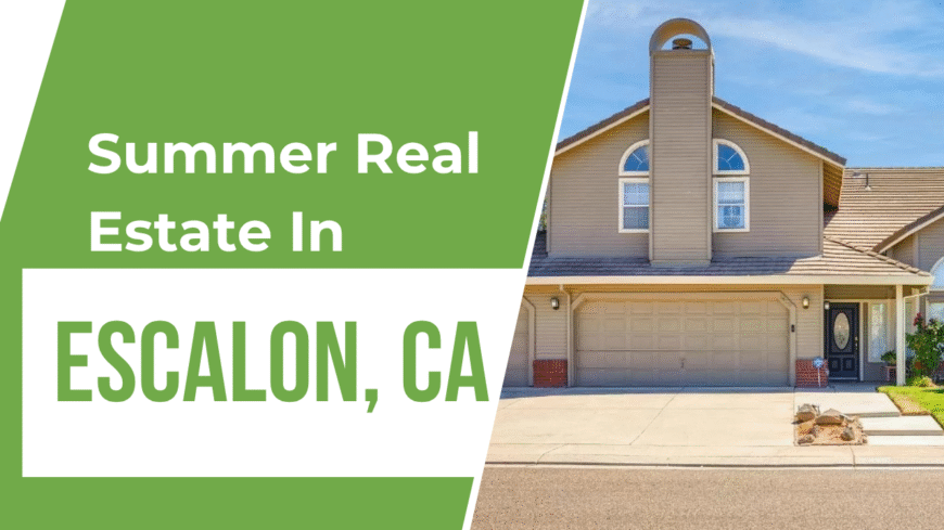 It’s summer and the Escalon real estate market is moving! If you are thinking of selling your home, listing may not be your best option.