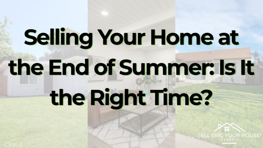 Thinking about selling your home at the end of summer? Learn the challenges homeowners face in Stockton, San Joaquin County, and Stanislaus County—and why a cash offer can be a smart solution any time of year.